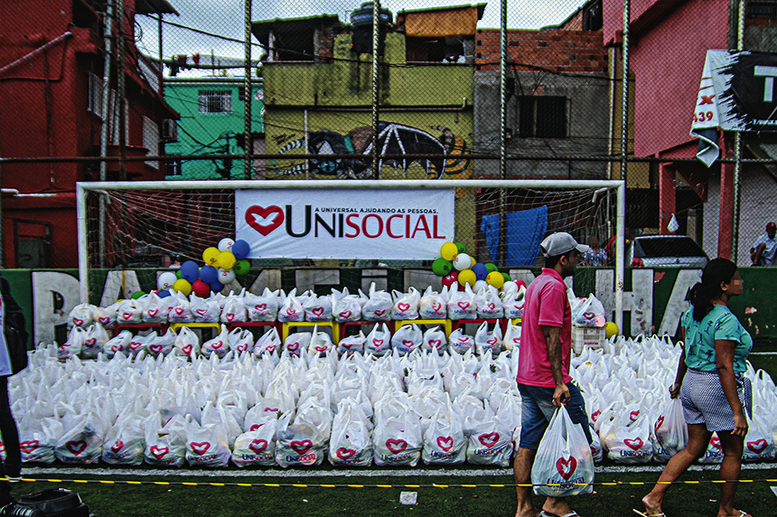 Imagem de capa - Projetos da Universal ajudam os esquecidos na Pandemia