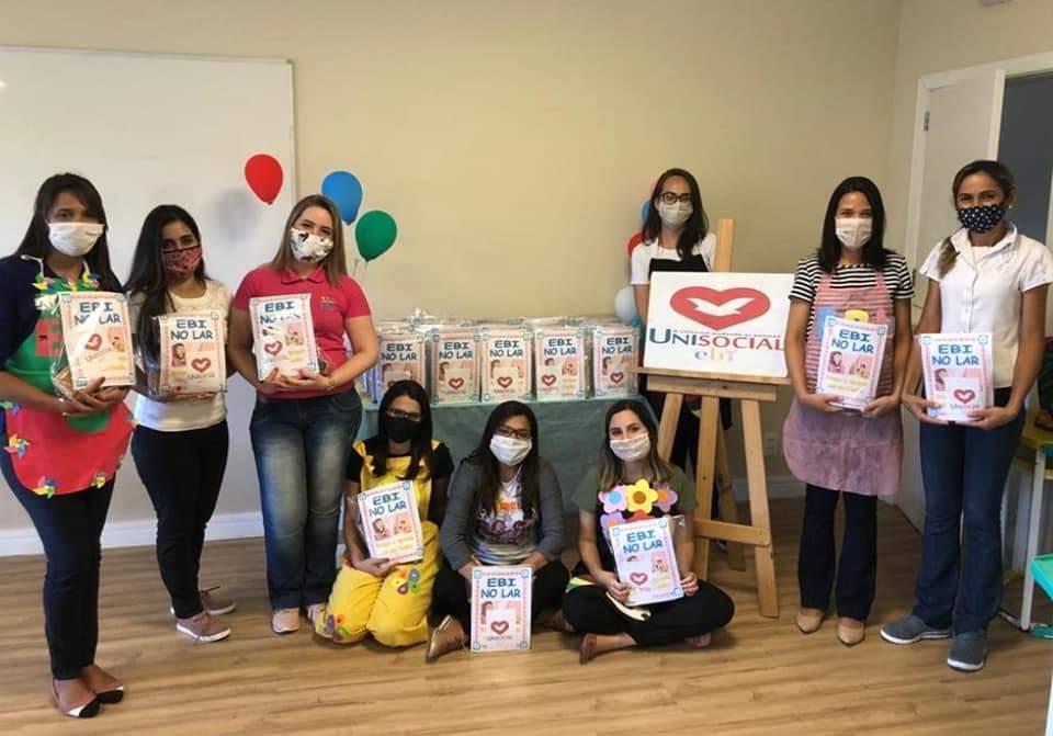 Imagem de capa - Educadoras da Escola Bíblica Infantil realizaram ação especial em Praia Grande