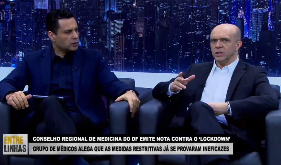 Imagem de capa - Entrelinhas abordou o tema lockdown e as novas medidas