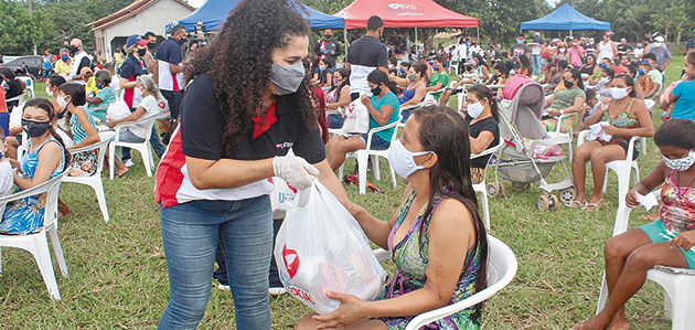 Imagem de capa - Unisocial atende famílias que vivem no entorno de um lixão em Santa Maria do Pará