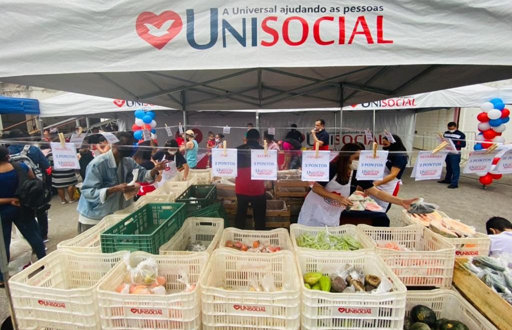 Imagem de capa - Mercado Unisocial: toneladas de alimento foram doados em São Paulo