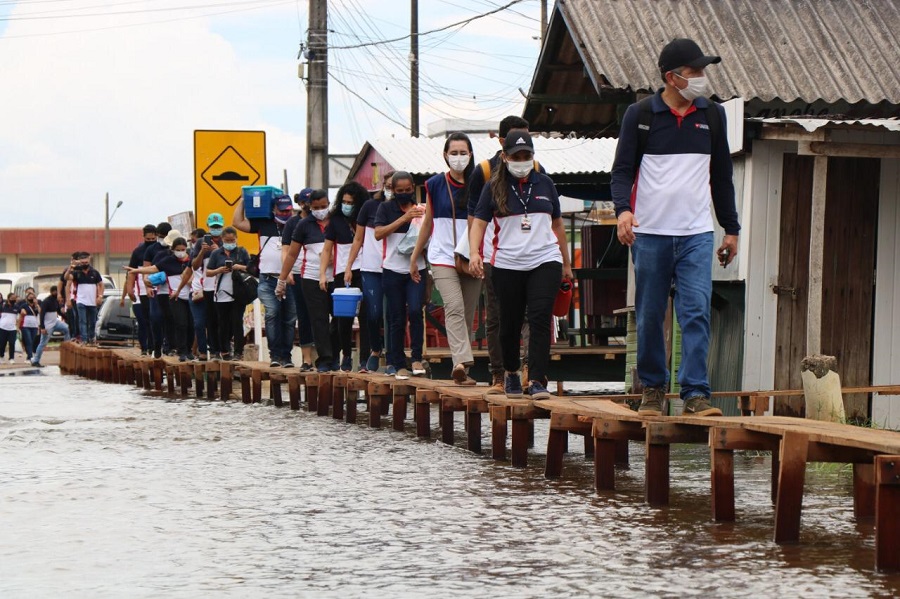 EVG cheios dos rios Amazonas