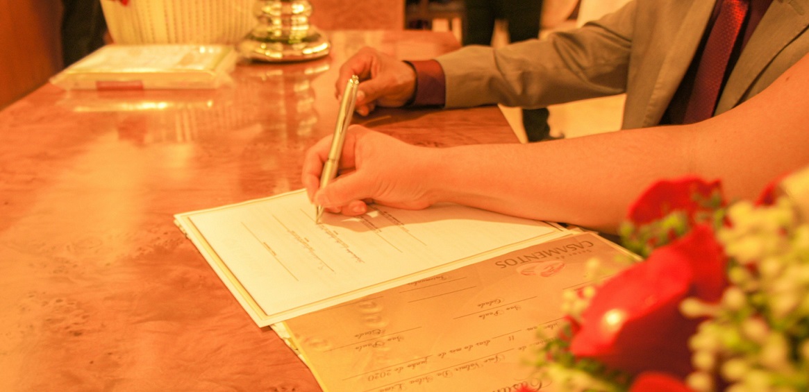 celebração de casamentos