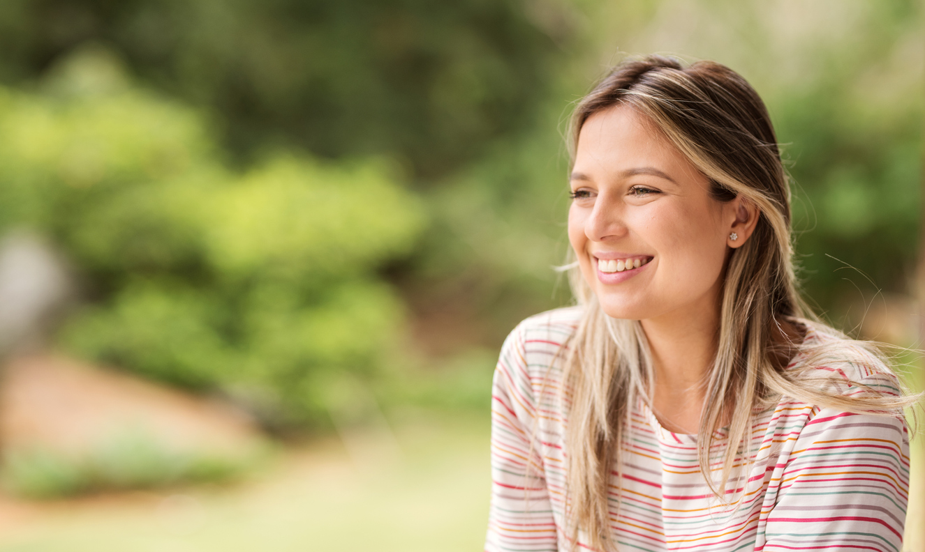 Beautiful smiling woman