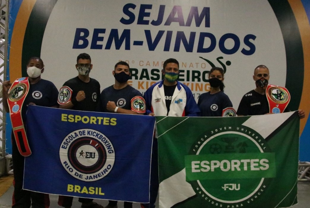 Imagem de capa - Atletas da FJU participam do 30º Campeonato Brasileiro de Kickboxing