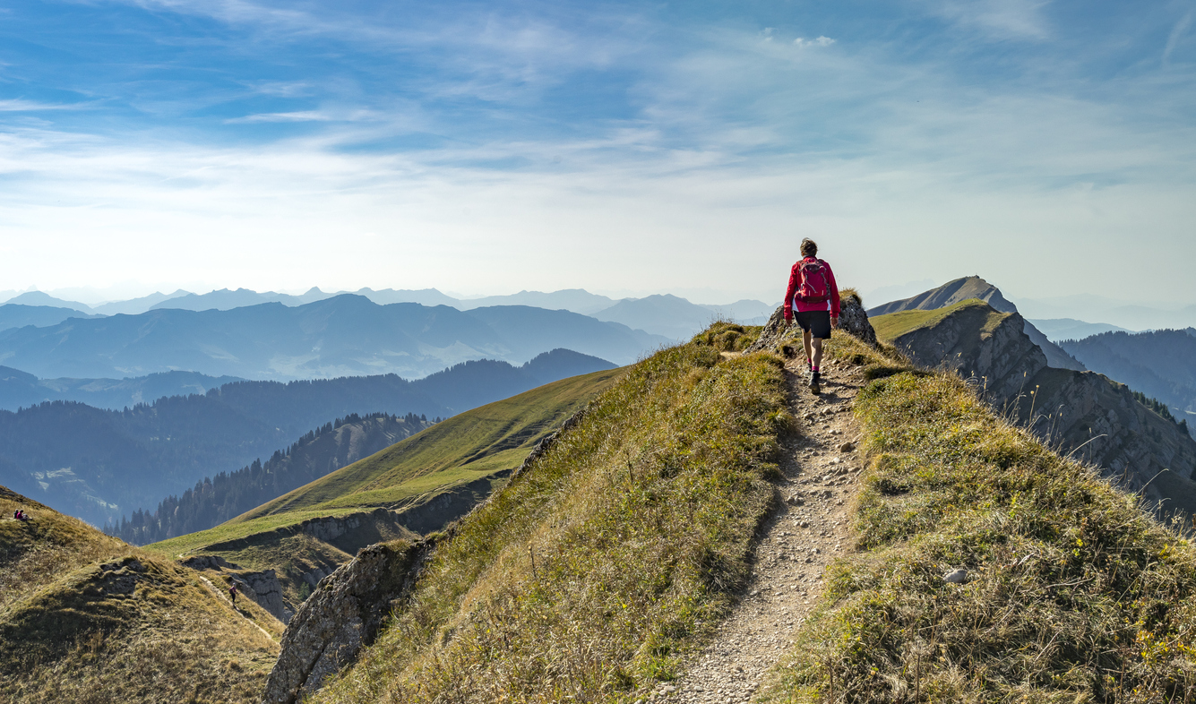 Hiking in the Allgaeu Alps