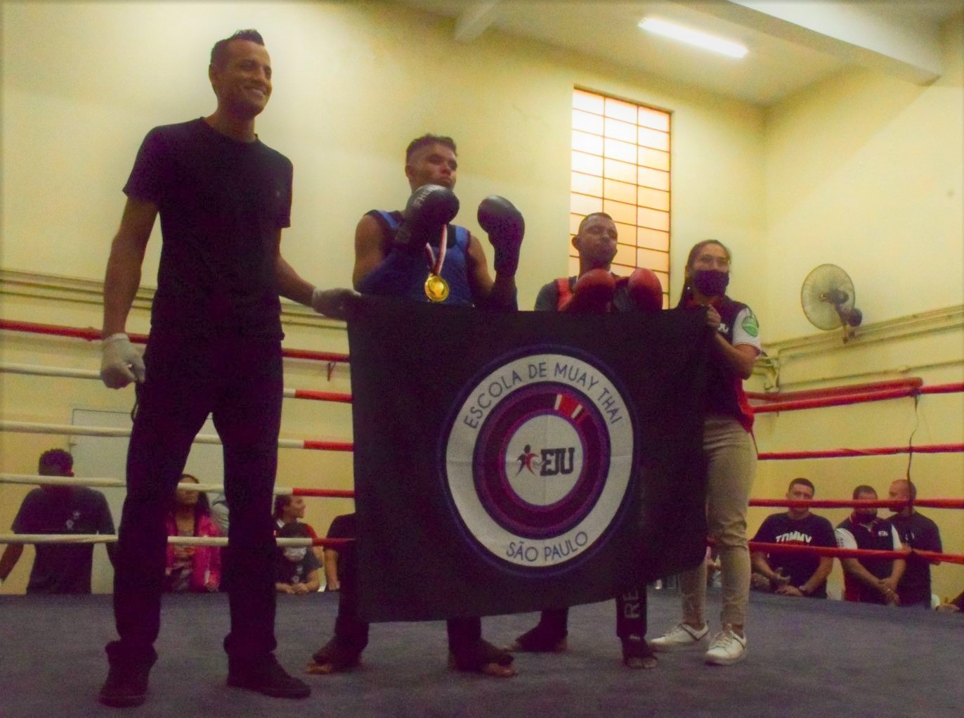 Aconteceu o 1º Campeonato Estadual de Muay Thai da FJU, no Brás