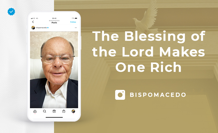 Imagem de capa - The Blessing of the Lord Makes One Rich