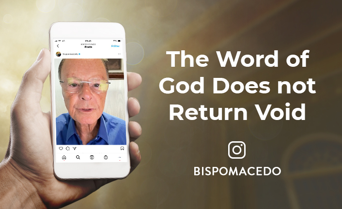 Imagem de capa - The Word of God Does not Return Void