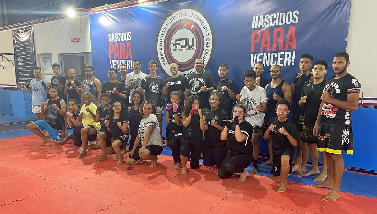 Seminário de Muay Thai para jovens da FJU de São Paulo