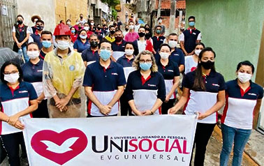 Imagem de capa - Universal mobiliza voluntários para ajudar vítimas de enchentes