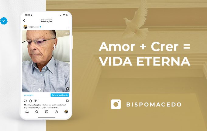 Imagem de capa - Amor + Crer = VIDA ETERNA