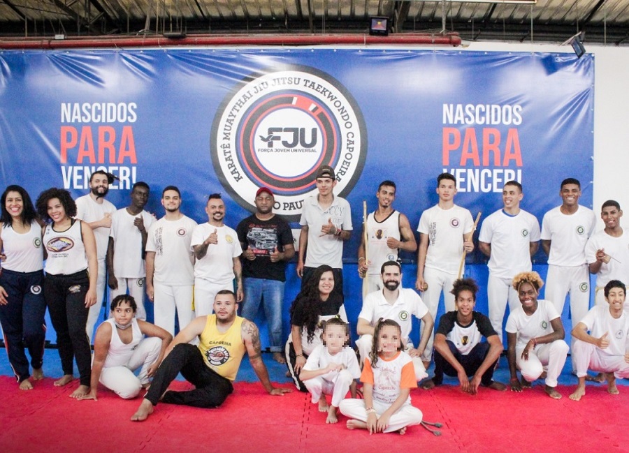 2ª roda de capoeira de 2022 da FJU São Paulo