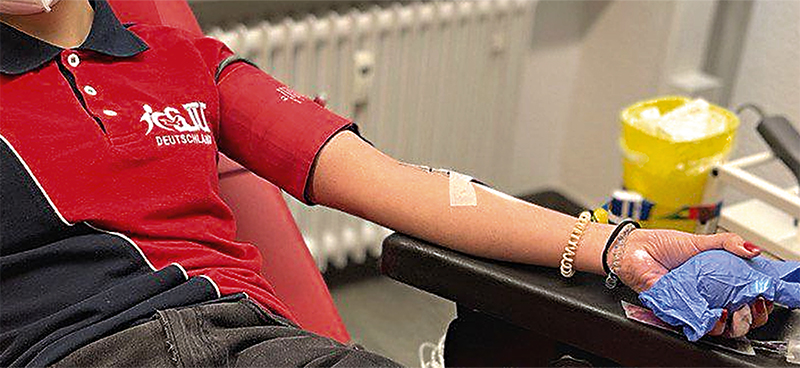 Mobilização na Alemanha incentiva jovens a doarem sangue 