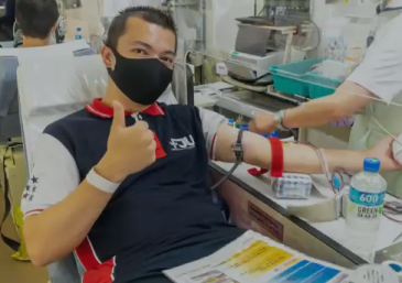 Força Jovem realiza ação de doação de sangue no Japão