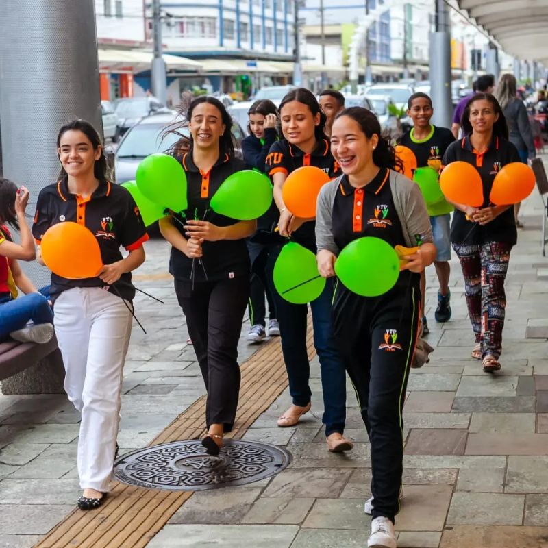 postFTU da Praia Grande realiza evangelização criativana categoriaAção Social