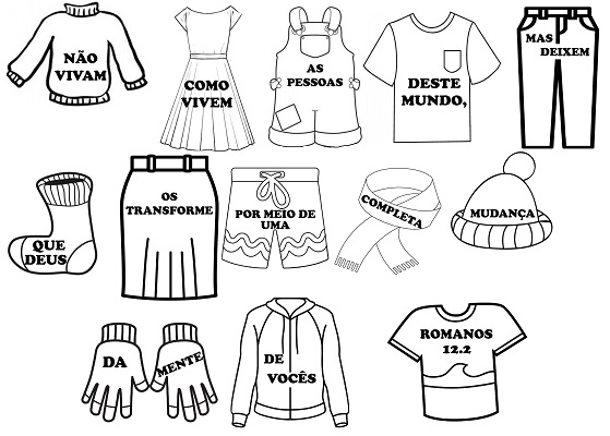 Mais Roupas para o Varal de Versículo &#8211;