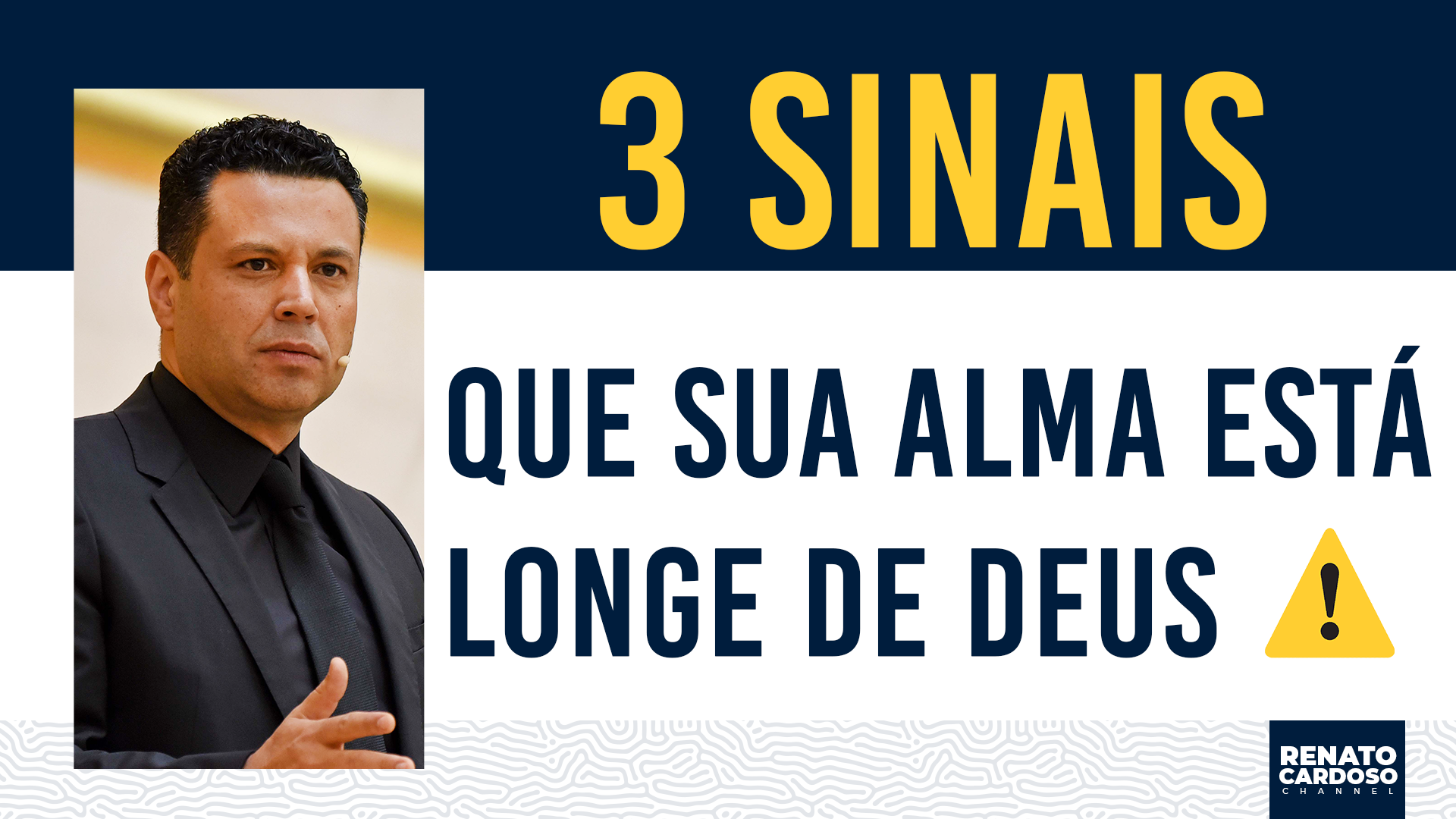 Imagem de capa - #815  3 SINAIS QUE SUA ALMA ESTÁ LONGE DE DEUS