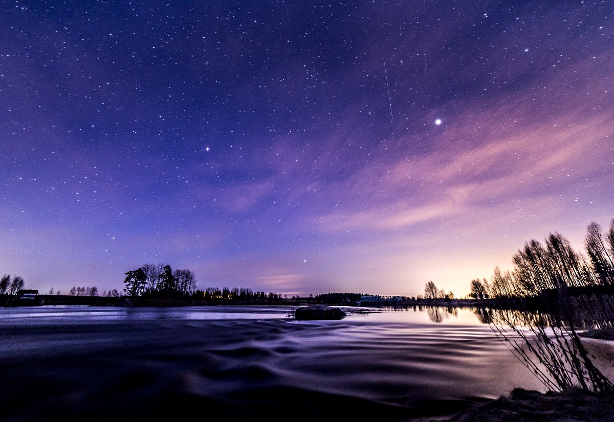 Nightly,Reflections,By,The,River,At,Springtime