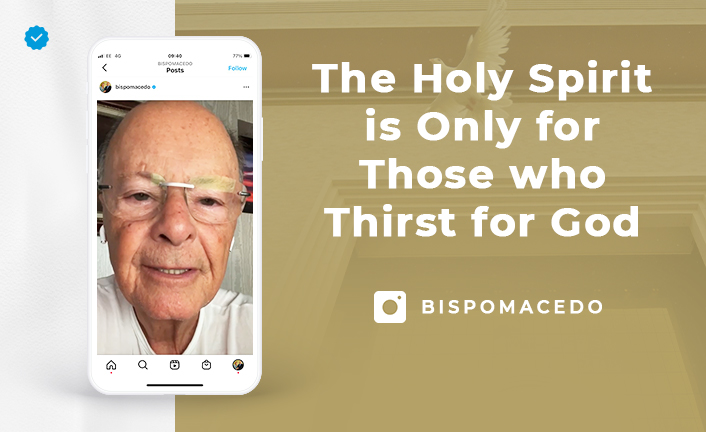 Imagem de capa - The Holy Spirit is Only for Those who Thirst for God