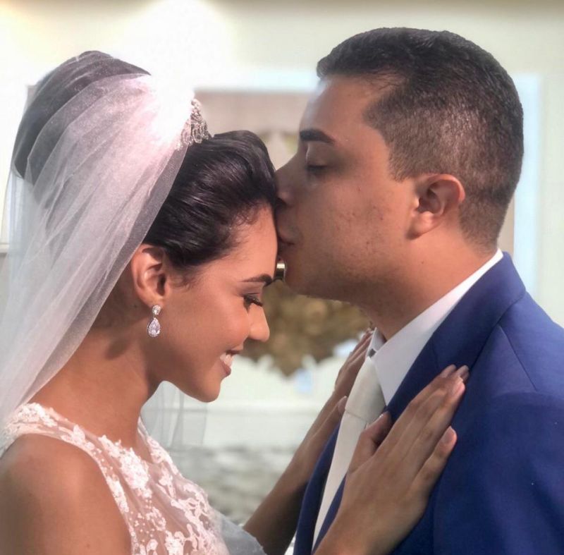 Pastor Alan e sua linda noiva Camile