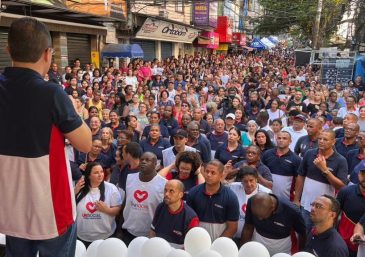 Em Santa Catarina: Mais de dois mil jovens se reuniram antes do início dos Jogos de Verão