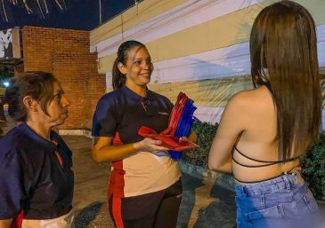 “Tirando Onda” reuniu dezenas de jovens em Vila Velha, no estado do Espírito Santo