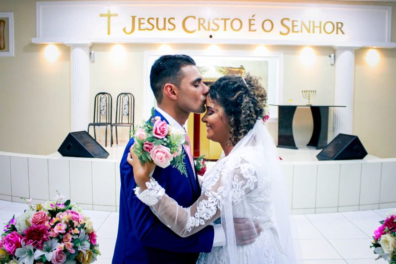 Pastor José e sua noiva Daianny