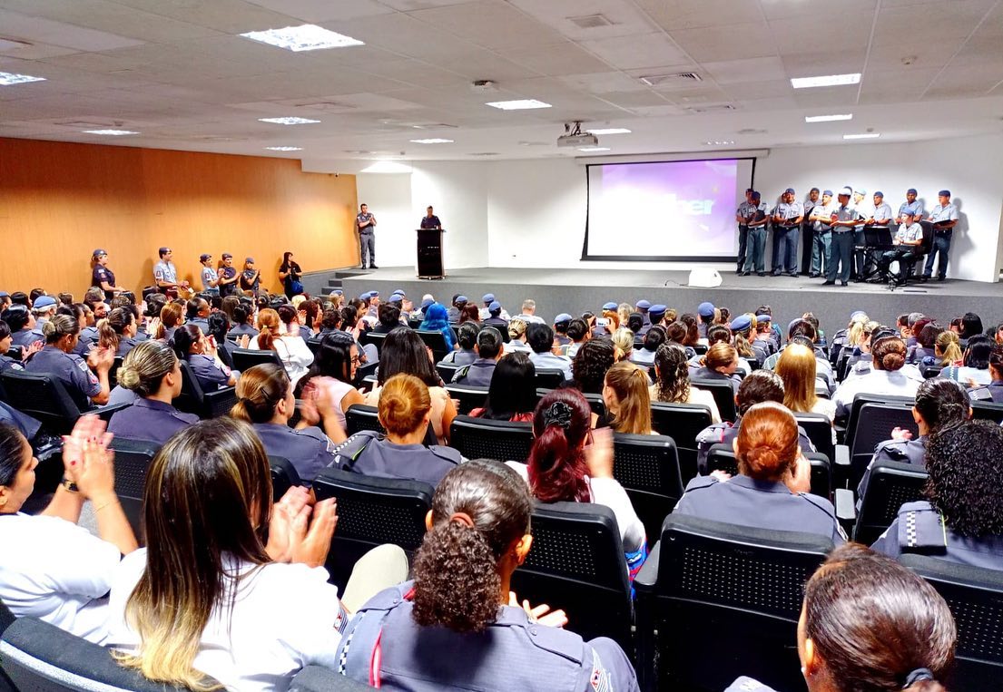 No dia da Mulher, UFP presta assistência espiritual em evento da PM em São Paulo