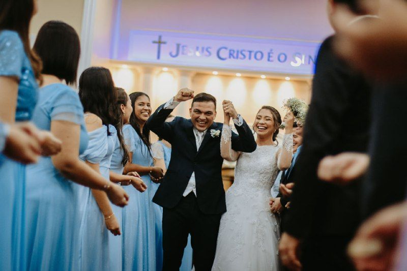 Pastor Pedro e sua noiva Fabiana