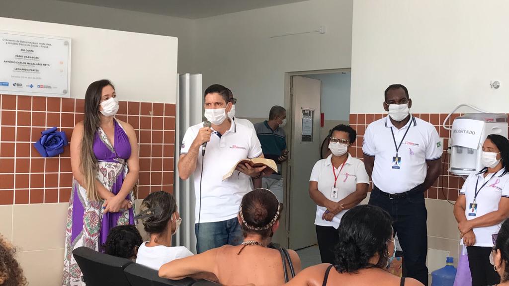 Grupo da Saúde faz ação em unidade de saúde de Salvador