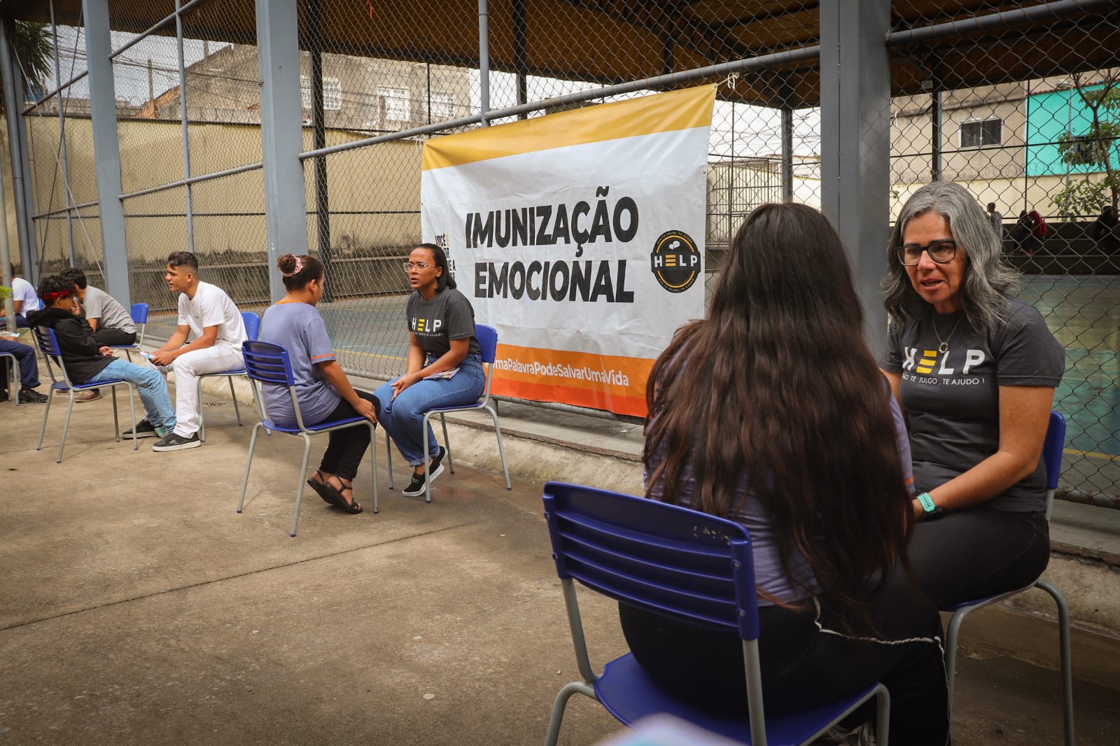 postLevou &#039;Cantinho do Desabafo&#039; à escola em Minas Geraisna categoriaPROJETO HELP
