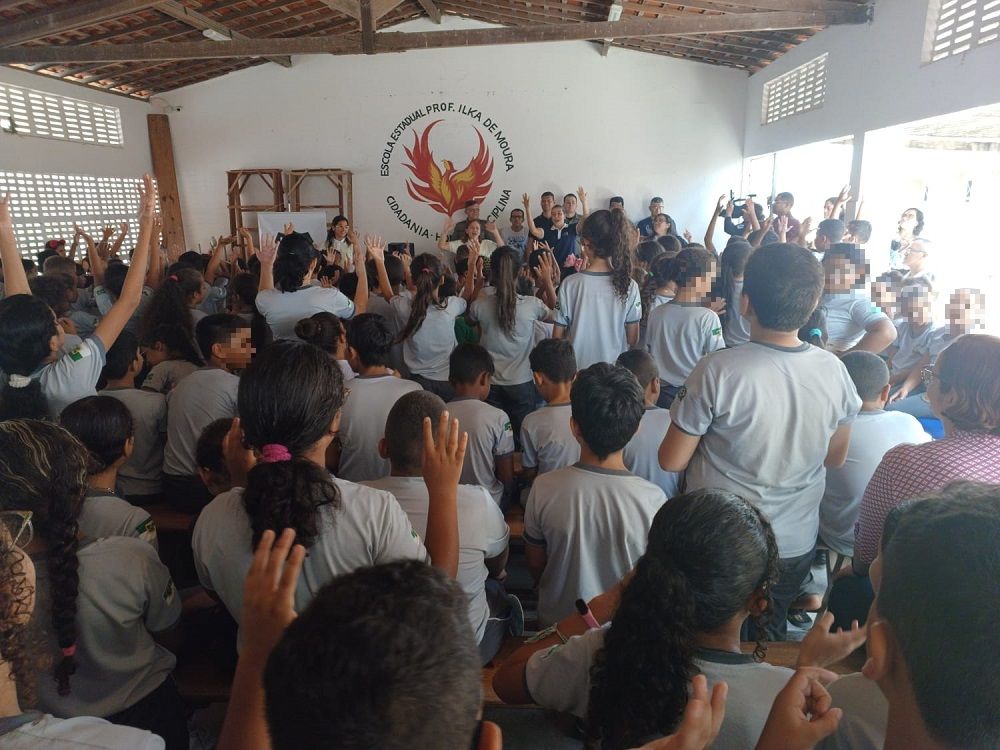 UFP: voluntários conscientizaram crianças e professores sobre algo muito importante