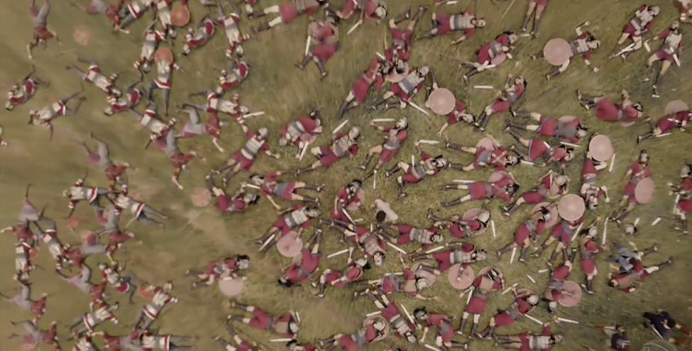 Imagem de capa - Abisai derrota 300 filisteus com a lança de Sama