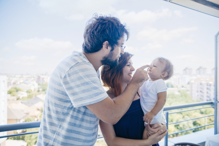 Parents With Their Son