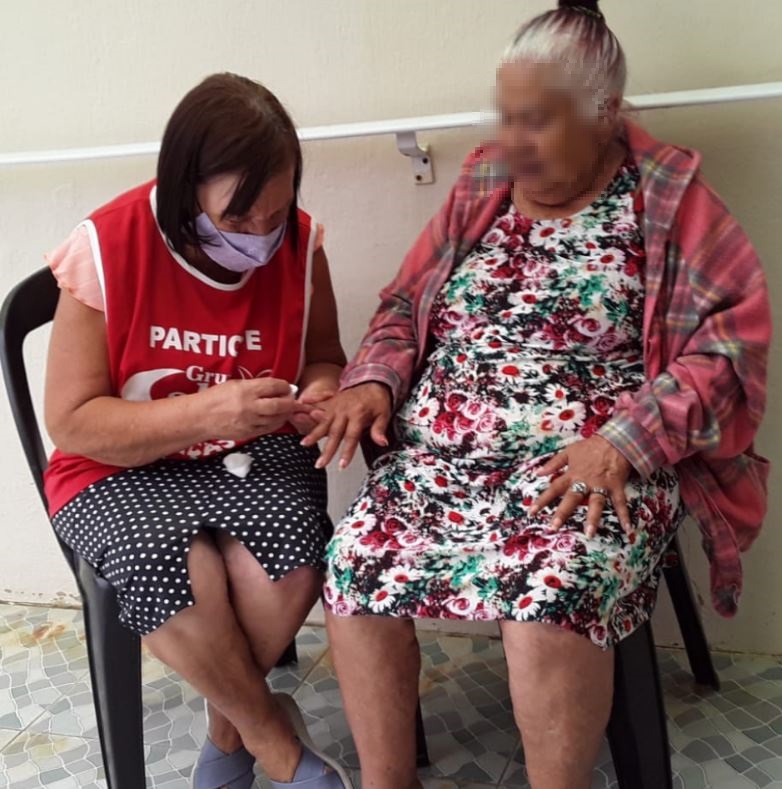 Em São Paulo, Calebe leva serviços gratuitos a idosos de casa de repouso