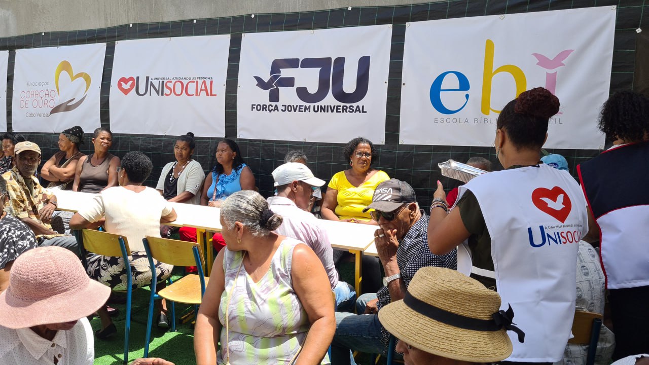 Imagem de capa - Evento leva assistência social a 400 pessoas necessitadas em Cabo Verde
