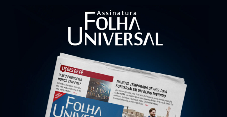 Imagem de capa - Novidade: Folha Universal traz serviço de assinatura