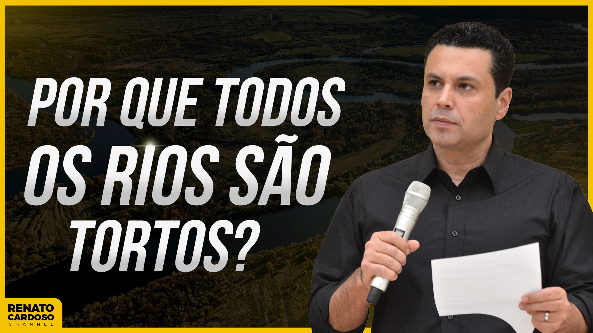 imagem com sobre o post de título POR QUE TODOS OS RIOS SÃO TORTOS?