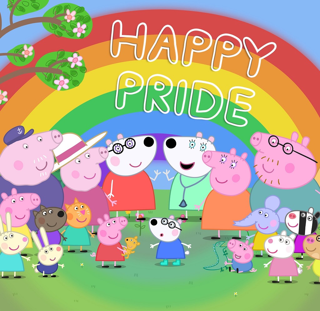 Imagem de capa - Peppa Pig celebra Mês do Orgulho LGBT e pais rebatem a iniciativa