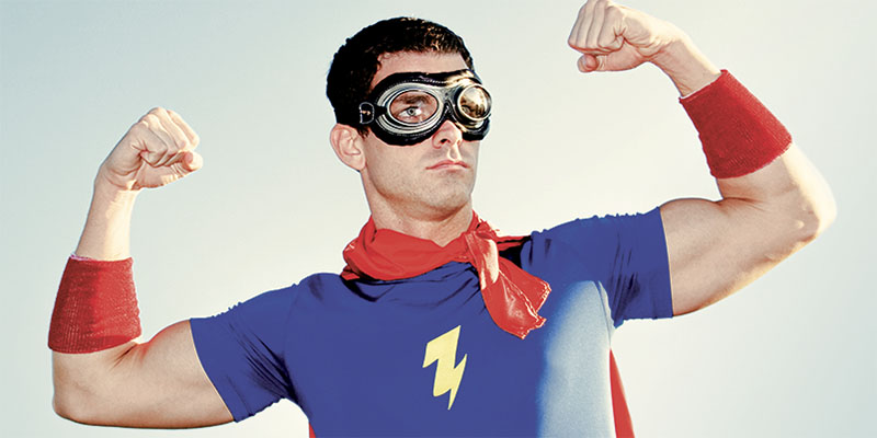 Imagem de capa - Os tolos e a síndrome do super-herói