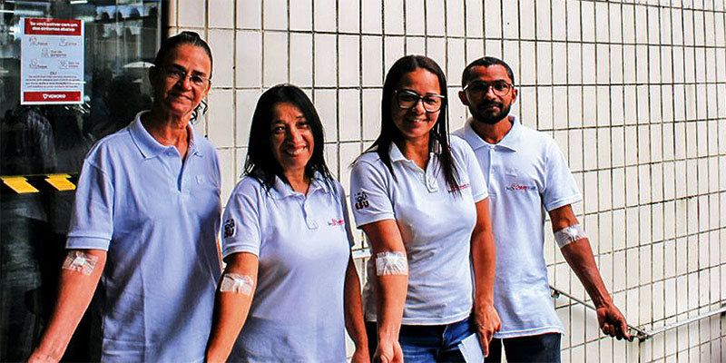 Imagem de capa - Doando vida