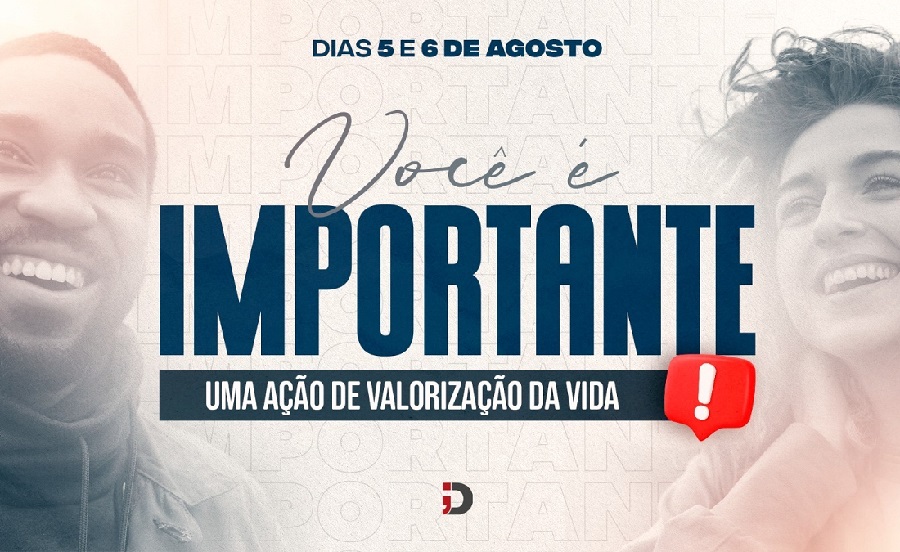 Imagem de capa - Evento “Você é Importante” leva apoio a pessoas que sofrem de depressão em 508 municípios brasileiros