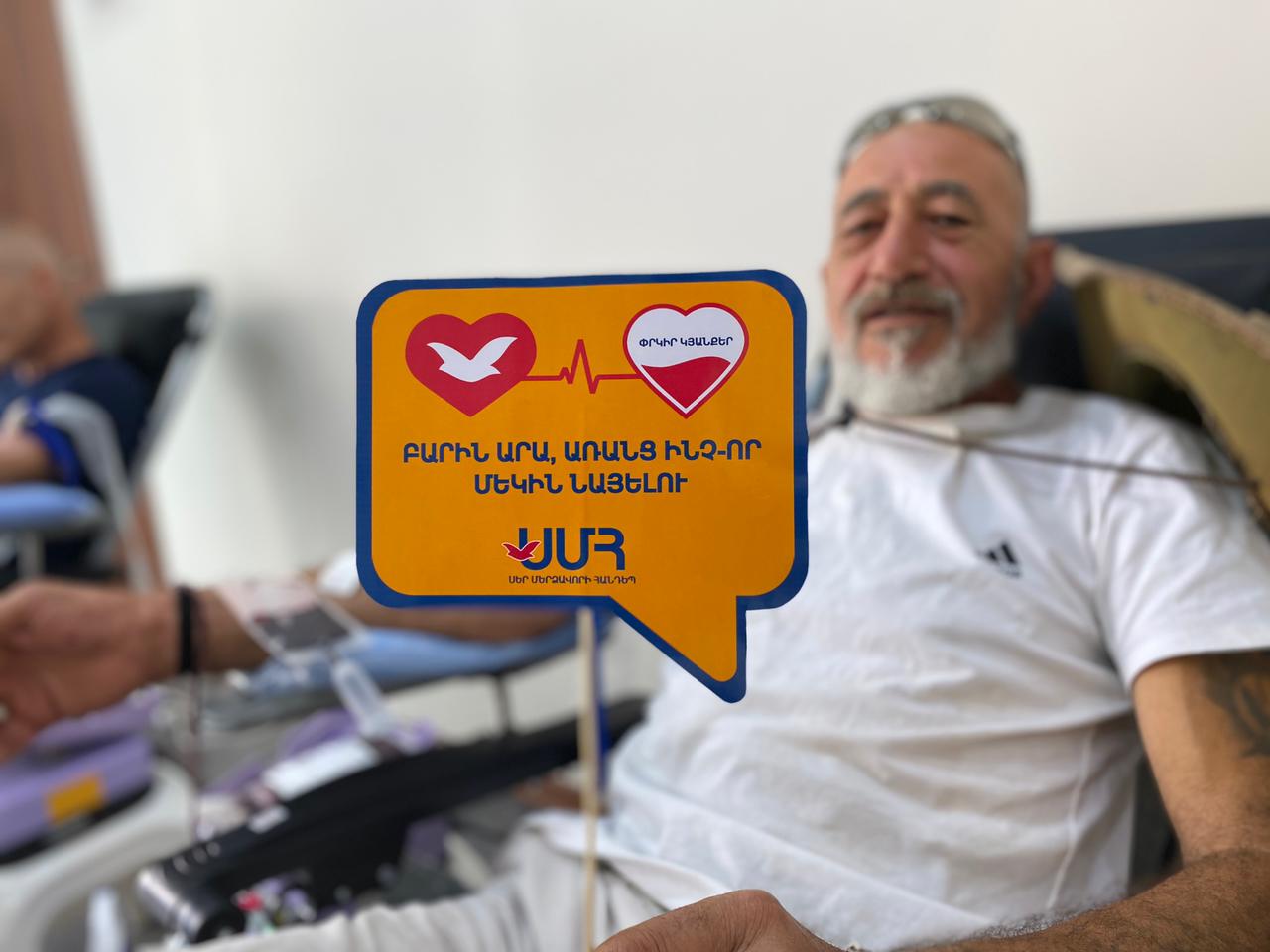 Imagem de capa - Voluntários da Universal se mobilizam para doar sangue na Armênia