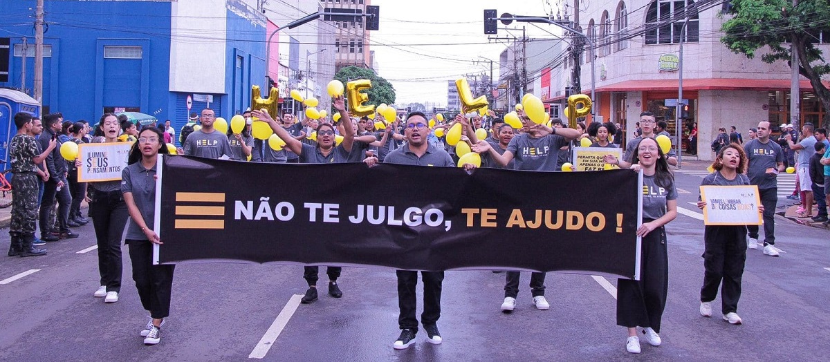 Imagem de capa - Projeto Help desfila no aniversário de Campo Grande