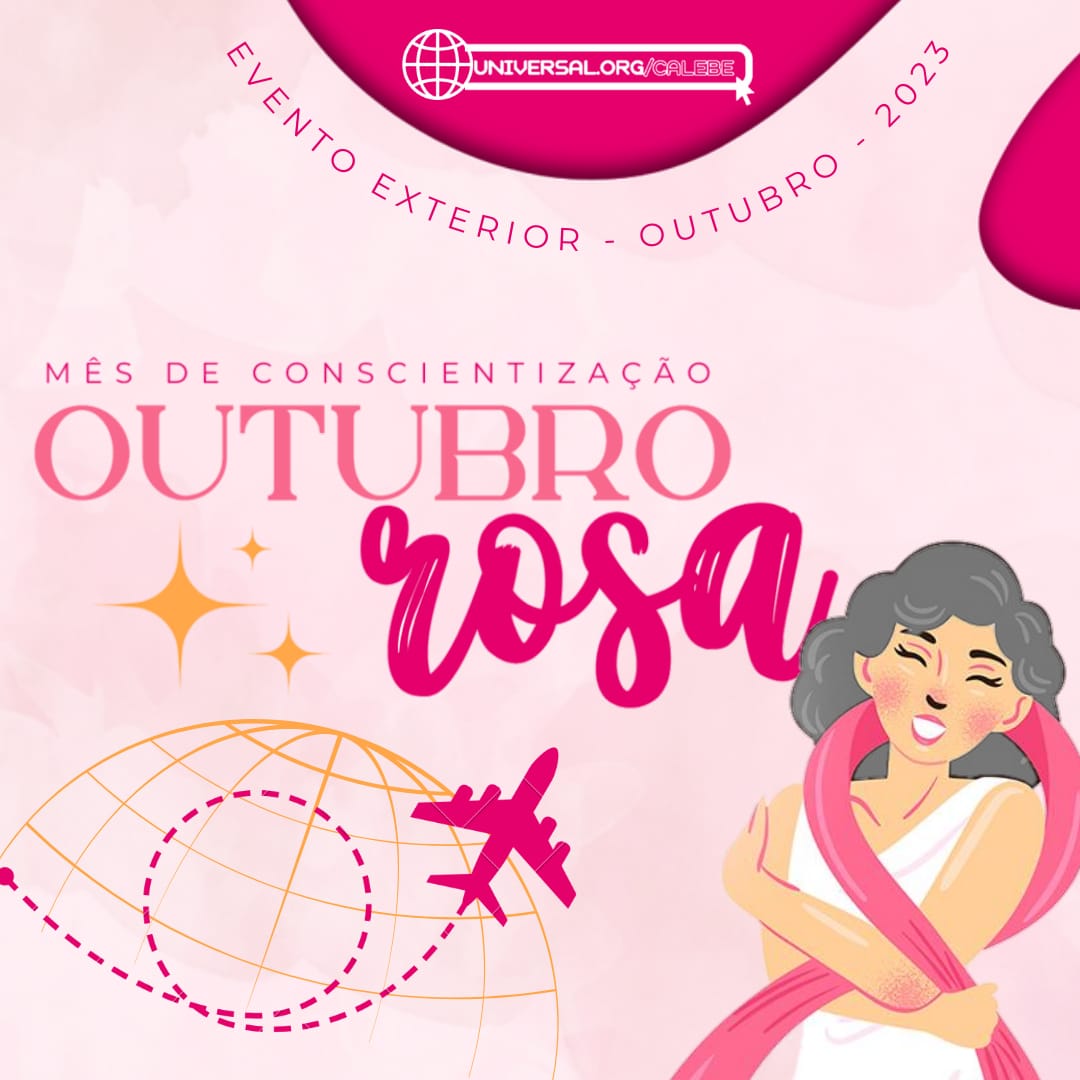 Imagem de capa - Calebe Universal no exterior promove a primeira campanha sobre o Outubro Rosa