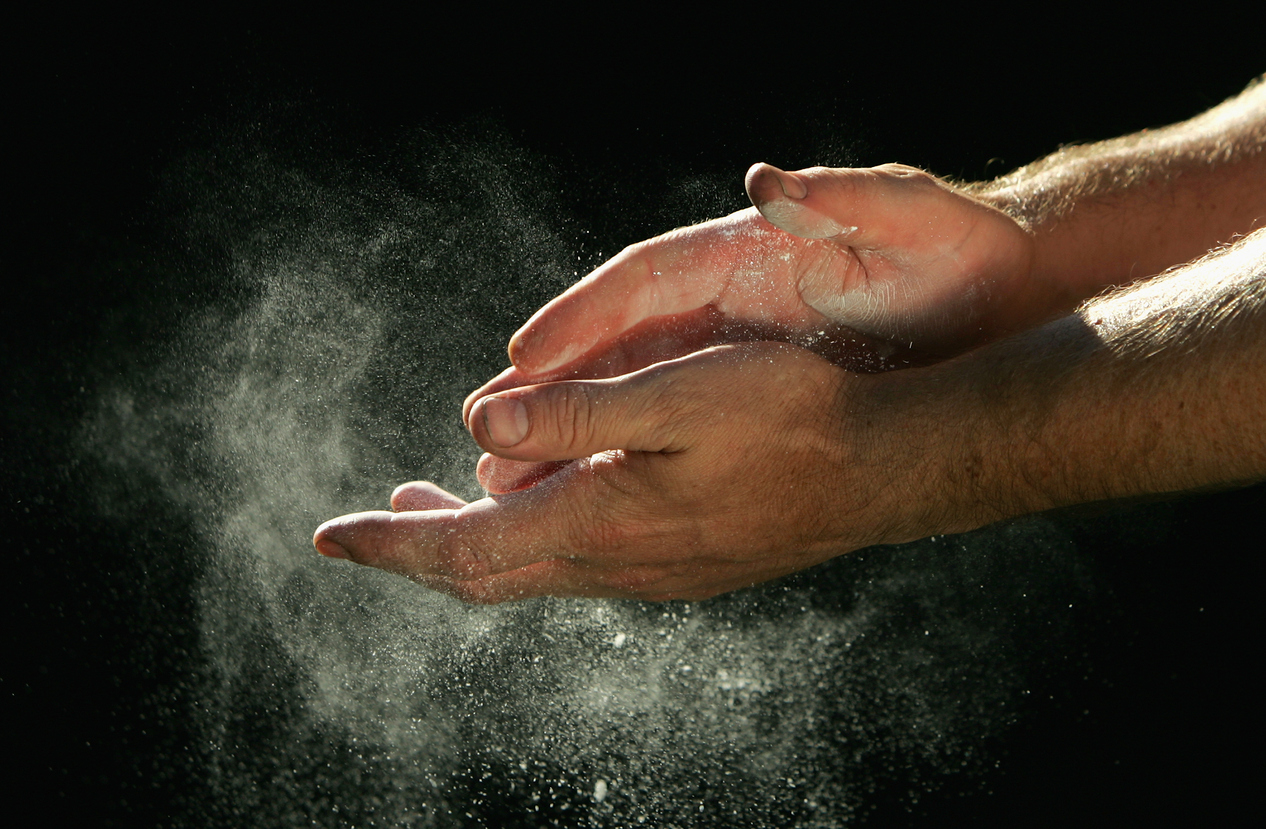 Chalking Hands