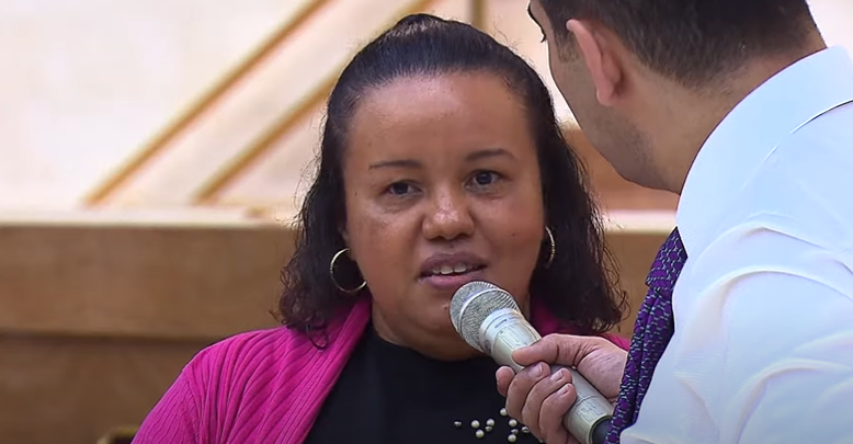 Ela tinha feridas espalhadas pelo corpo