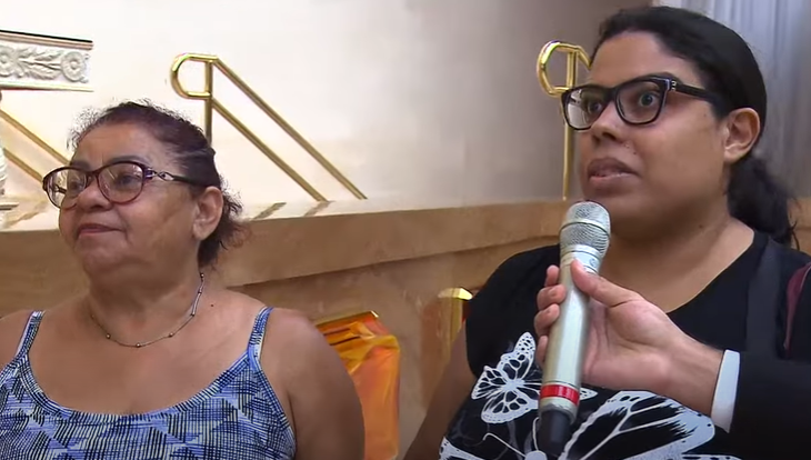 Ela estava com a mãe sofrendo há um ano