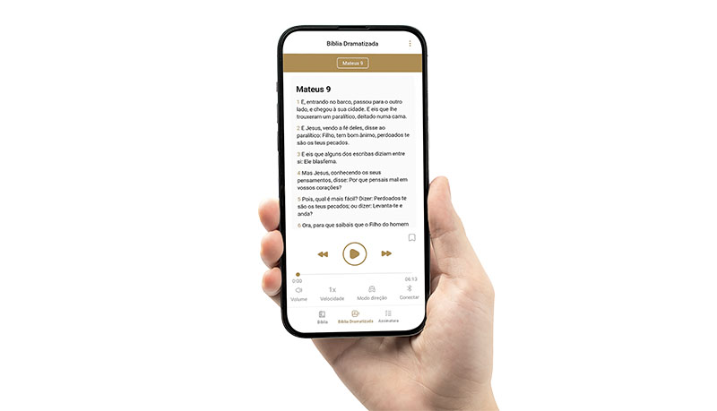 Imagem de capa - A Bíblia em um aplicativo